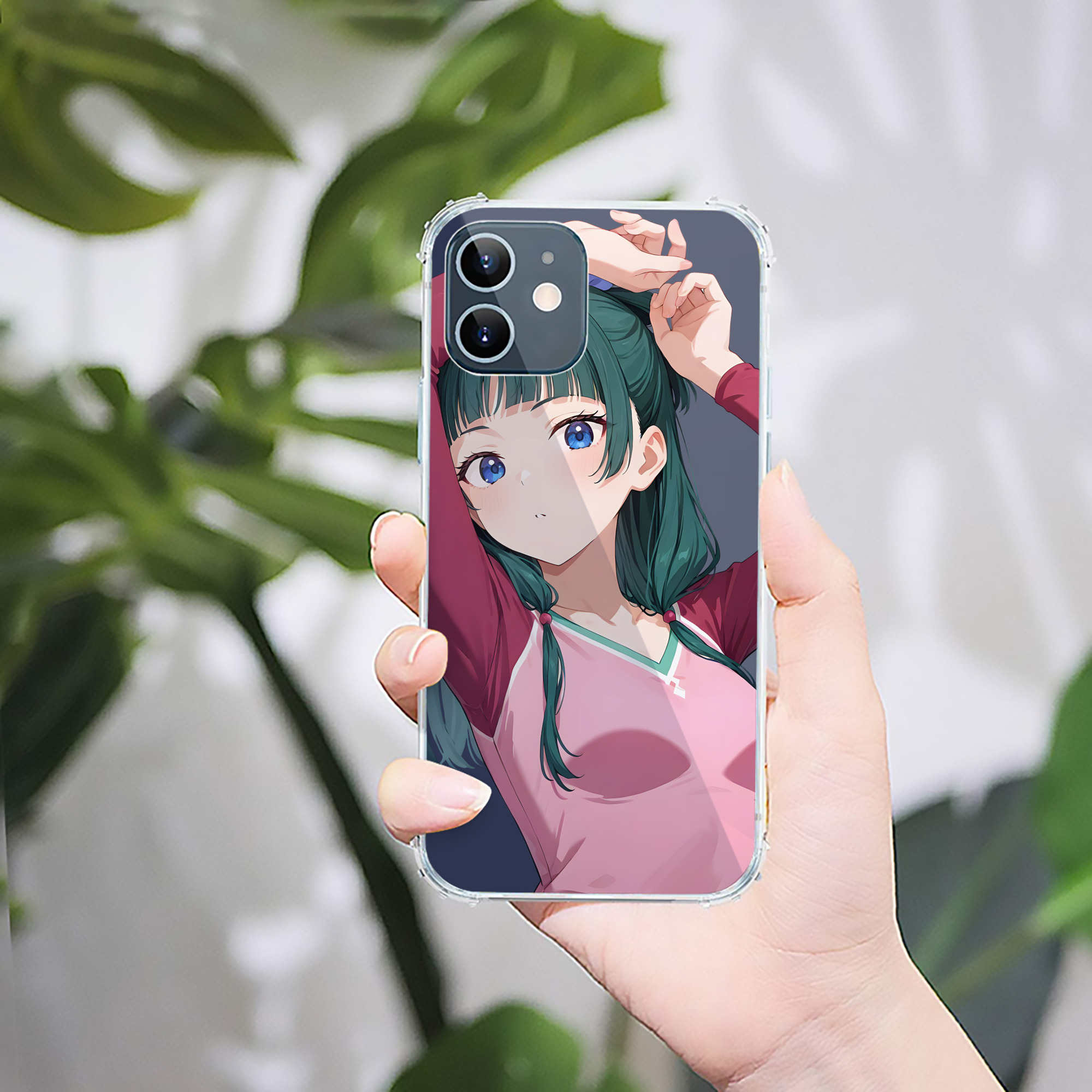 （画像用） 薬屋のひとりごと The Apothecary Diaries 【iPhone 12シリーズ対応】透明スマホケース（クリアソフトケース）
